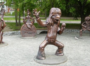 Скульптура Бременские музыканты